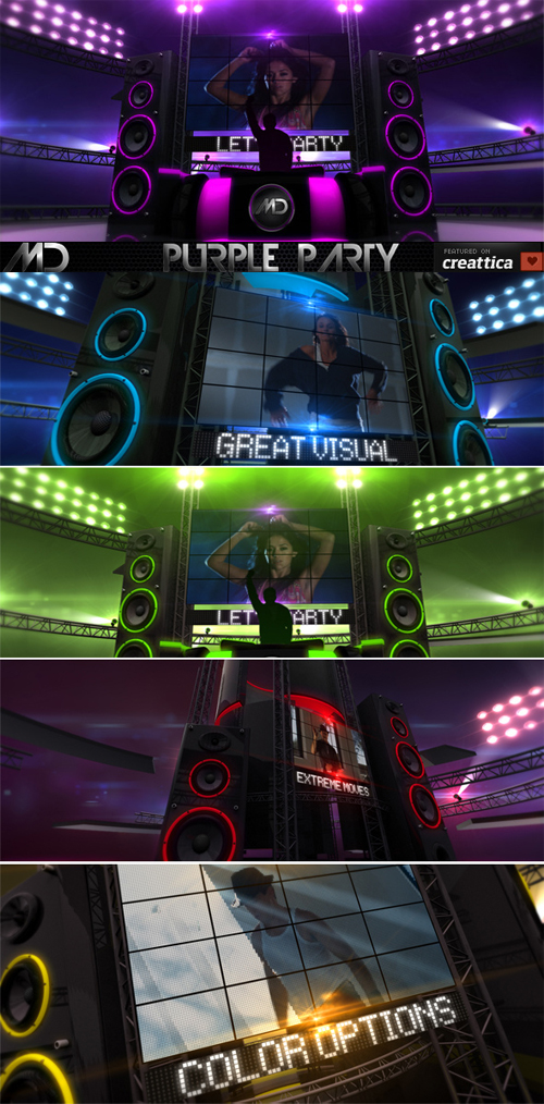 After Effects Project - Purple Party After Effects Project - Purple Party