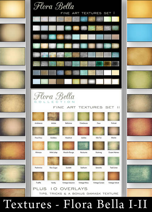 Textures - Flora Bella I-II