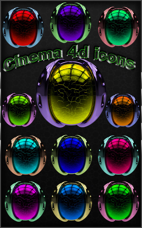 Cinema 4d icons Cinema 4d icons
