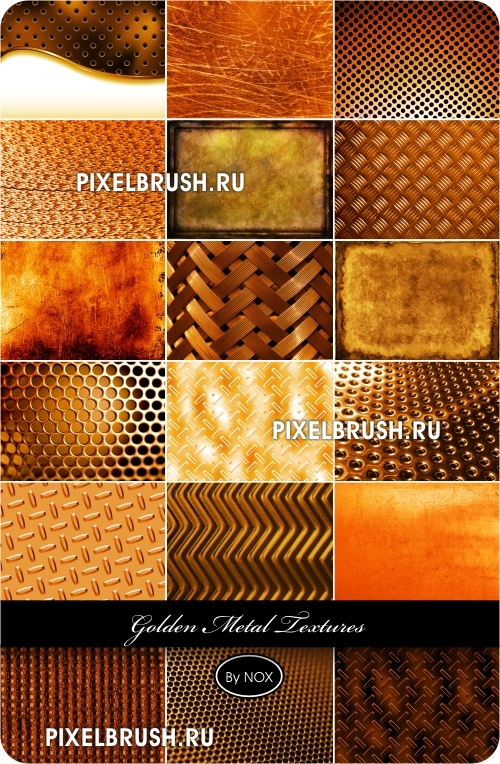 Golden Metal Textures - Металл, золото Golden Metal Textures - Металл, золото