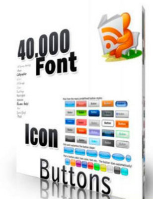 2000 Шрифтов + 10000 Иконок & 20000 Новых кнопок 2000 Шрифтов + 10000 Иконок & 20000 Новых кнопок