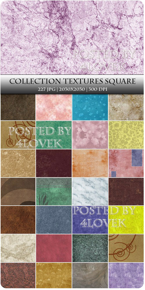 Collection Textures Square