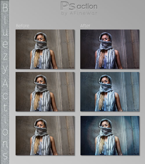 Bluezy Photoshop Actions Bluezy Photoshop Actions