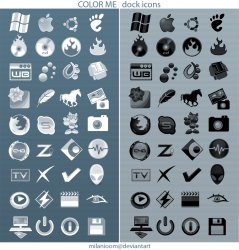 Color Me Dock Icons