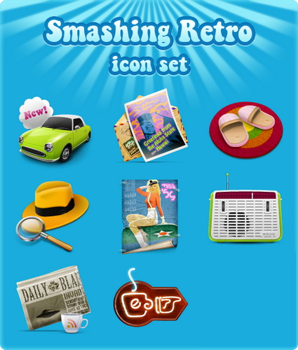 Smashing Retro icon Smashing Retro icon