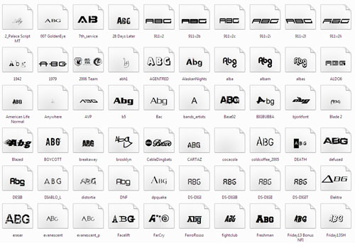141 Fonts From Popular Films, Brands and Games 141 Fonts From Popular Films, Brands and Games