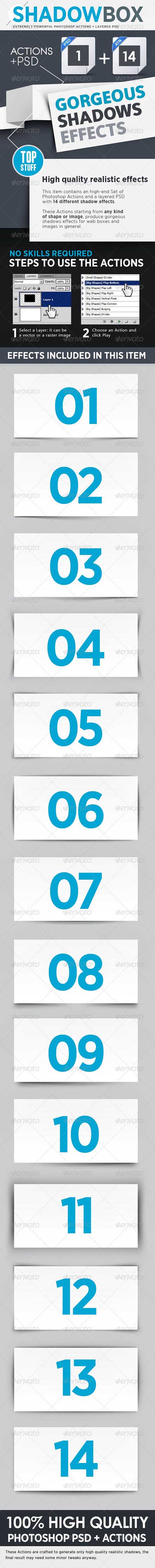 GraphicRiver Special Drop Shadows Generator GraphicRiver Special Drop Shadows Generator