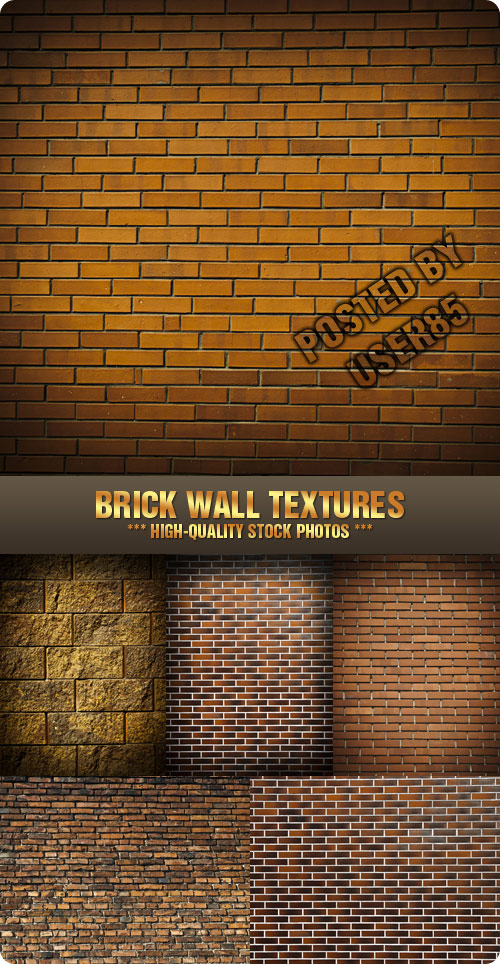 Stock Photo - Brick Wall Textures