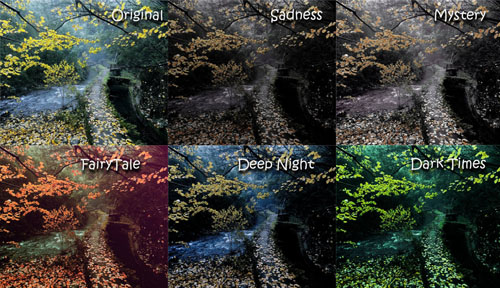 Five Fantasy Photoshop Actions Five Fantasy Photoshop Actions