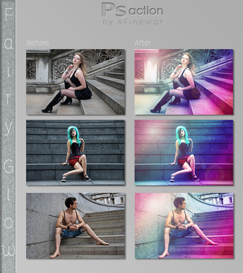 Fairy Glow Photoshop Actions Fairy Glow Photoshop Actions