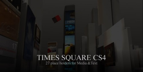 Videohive - Times Square CS4 - Projects for After Effects Videohive - Times Square CS4 - Projects for After Effects