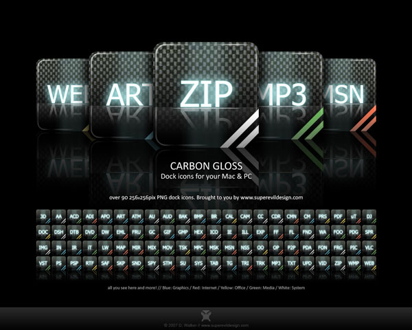 Carbon Gloss Icons - ������