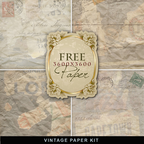 Textures - Old Vintage Papers #2 Textures - Old Vintage Papers #2