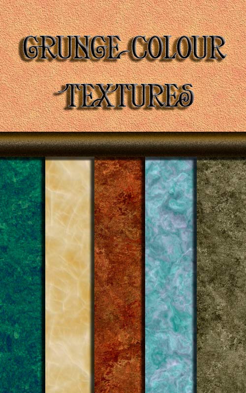 Grunge colour textures