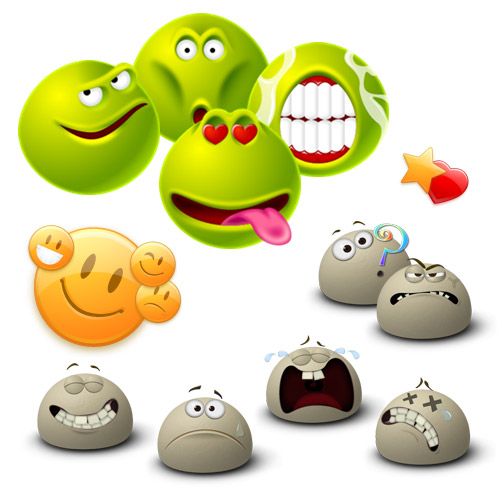 Collection of Emoticons Collection of Emoticons