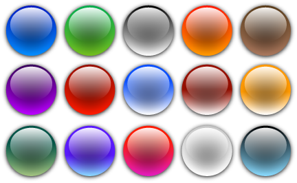 Glass Buttons Vector Glass Buttons Vector