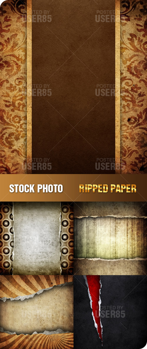 Stock Photo - Ripped Paper Stock Photo - Ripped Paper