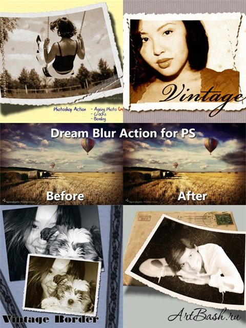Vintage Action Set - Набор винтажных экшенов Vintage Action Set - Набор винтажных экшенов