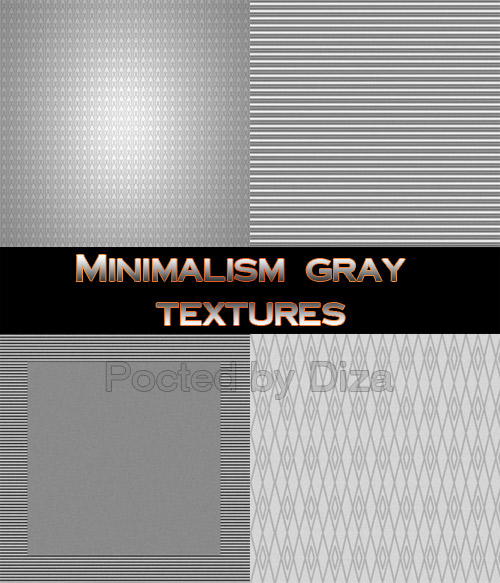 Minimalism gray textures
