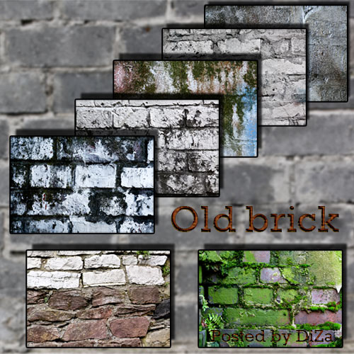 Old brick - Старый кирпич (текстуры) Old brick - Старый кирпич (текстуры)