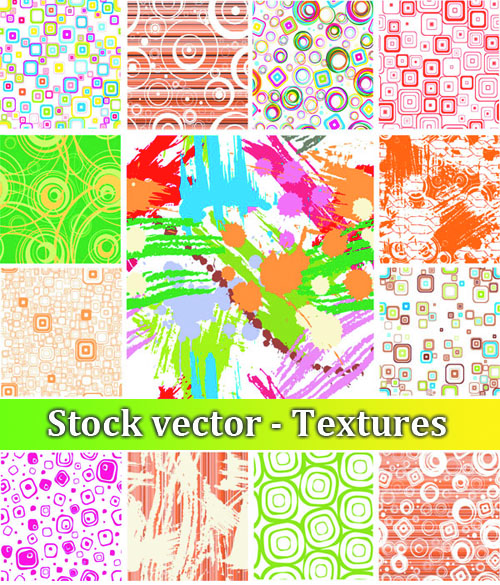 Stock vector - Textures Stock vector - Textures
