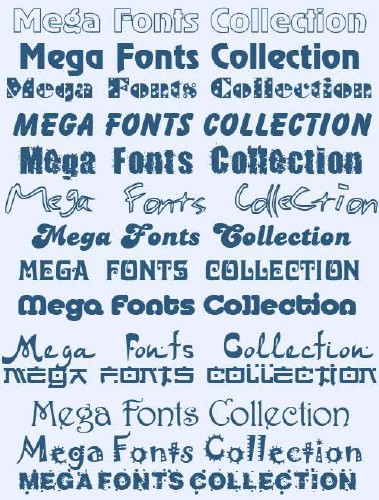 3500 Huge Collection of Fonts