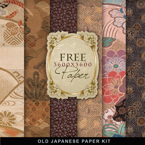 Textures - Old Japanse Backgrounds Textures - Old Japanse Backgrounds