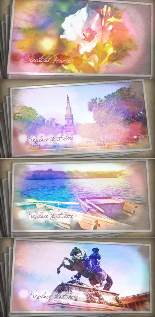 Videohive - Painted Postcards 162766 - Project for After Effects Videohive - Painted Postcards 162766 - Project for After Effects