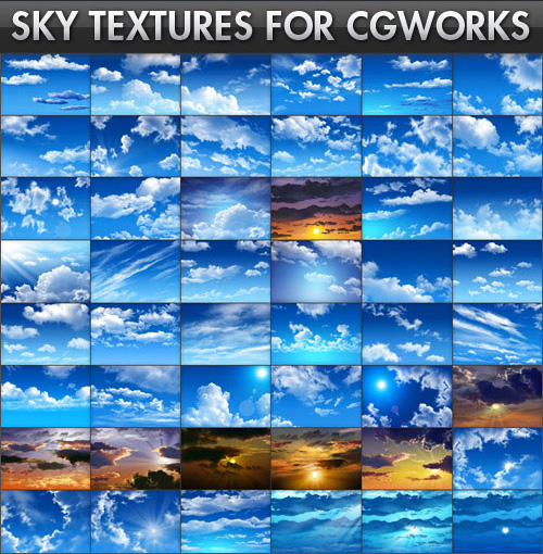 Sky Textures For CG Works Sky Textures For CG Works