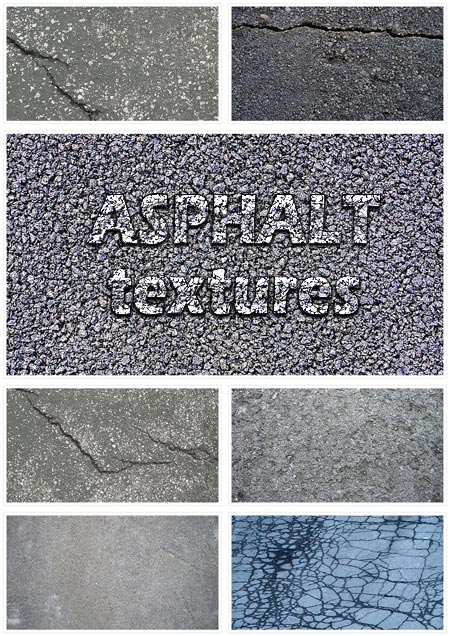 Asphalt textures -  