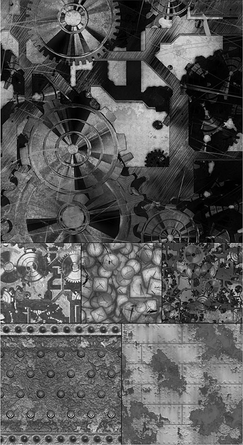 Steampunk backgrounds