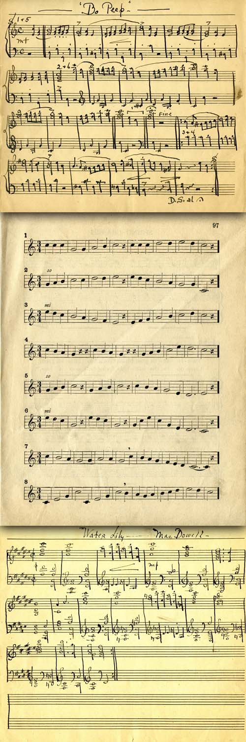 Real Music Papers set of textures