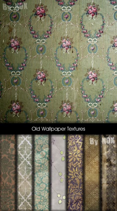 Old Wallpaper Textures - �������� ������ �����