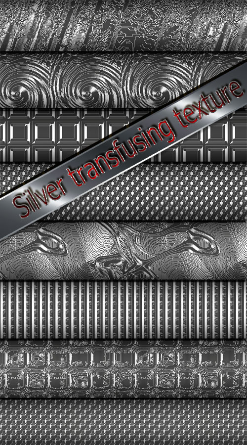 Silver transfusing texture