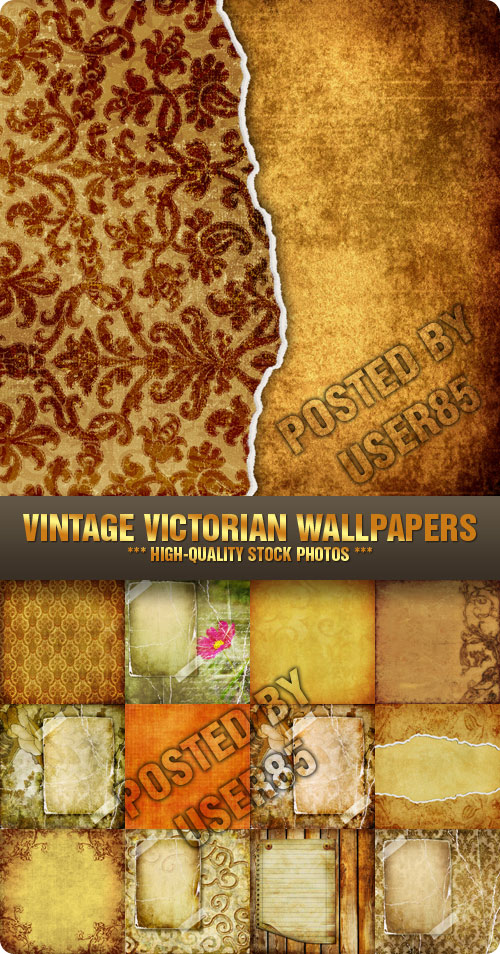 Stock Photo - Vintage Victorian Wallpapers Stock Photo - Vintage Victorian Wallpapers