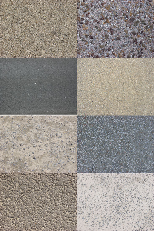 Set asphalt texture
