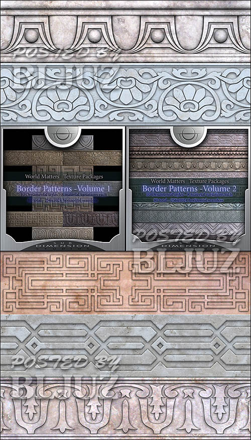 World Matters Borders Pattern vol 1-2 World Matters Borders Pattern vol 1-2