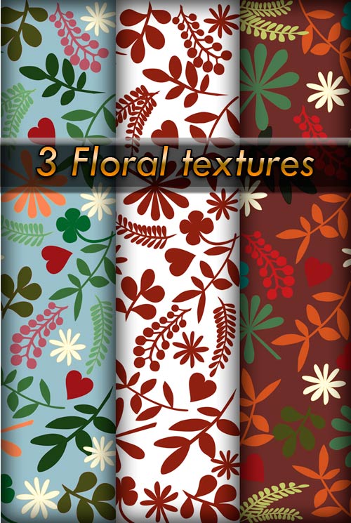 3 Floral textures