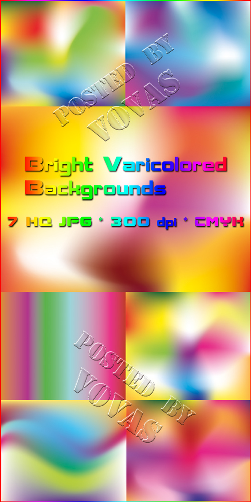 Bright Varicolored Backgrounds    