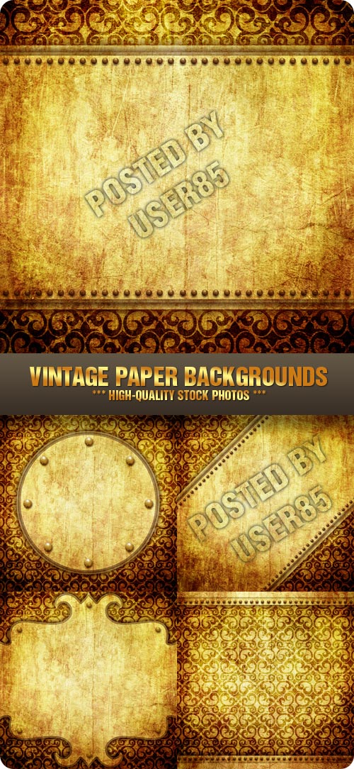 Stock Photo - Vintage Paper Backgrounds Stock Photo - Vintage Paper Backgrounds