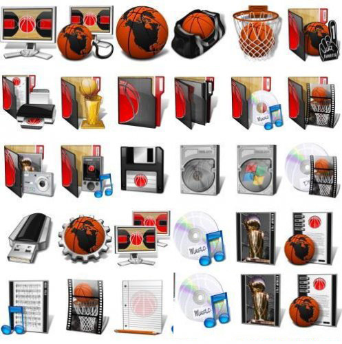 Basketball Icon Pack Basketball Icon Pack