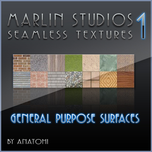 MARLIN STUDIOS - Seamless Textures 1 - General Purpose Surfaces