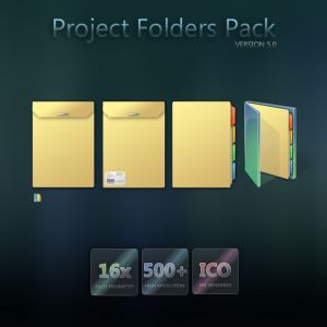 Project Folders Pack Icons