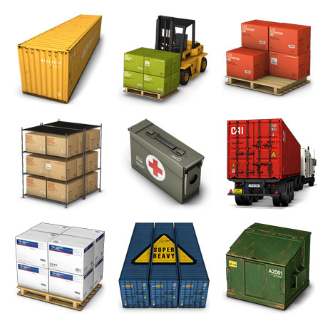 Container Icons Container Icons