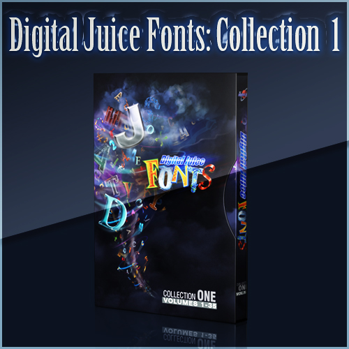 Digital Juice Fonts: Collection One Digital Juice Fonts: Collection One