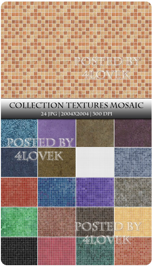 Collection Textures Mosaic