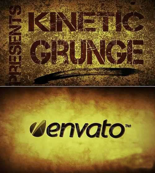 After Effects Project - Kinetic Grunge After Effects Project - Kinetic Grunge