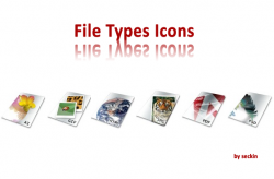 File Types Icons.    PNG