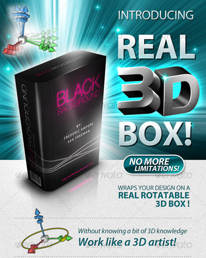 Real 3D Box Generator Template - GraphicRiver Real 3D Box Generator Template - GraphicRiver