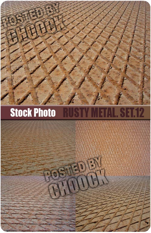 Stock Photo: Rusty metal. Set.12 Stock Photo: Rusty metal. Set.12
